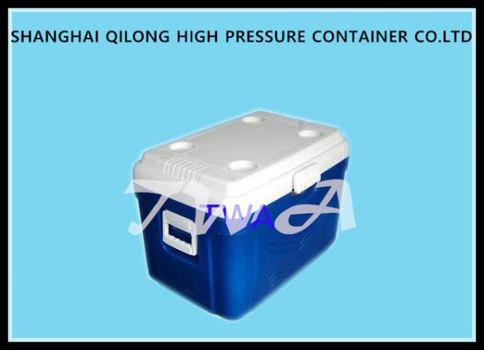 верхняя часть коробки охладителя льда 16Л ХС713К белая и голубая коробка 380×250×346 Мм
